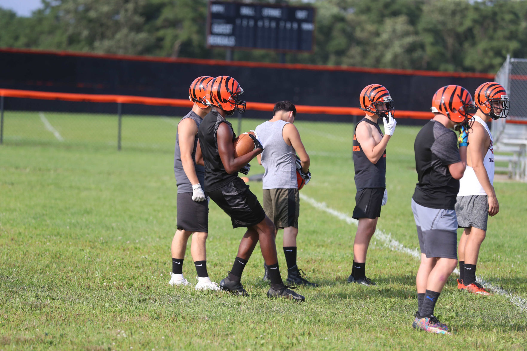 Barnegat Football Practice